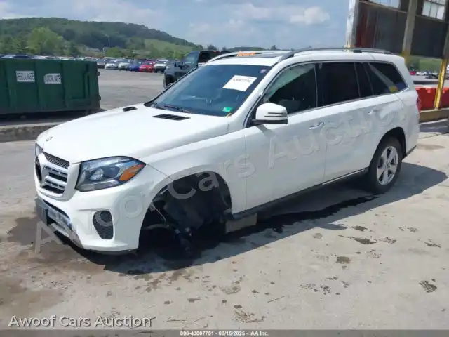2017 Mercedes-Benz GLS 450 4JGDF6EEXHA927399 — hoton gwanjo Iaai na 2