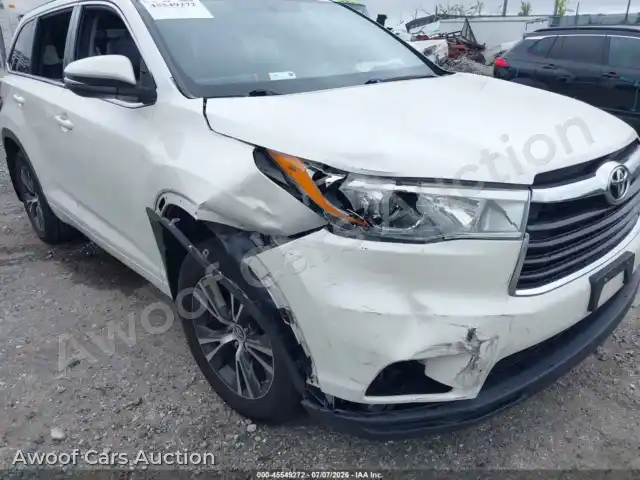 2016 Toyota Highlander 5TDJKRFH6GS228589 — hoton gwanjo Iaai na 6