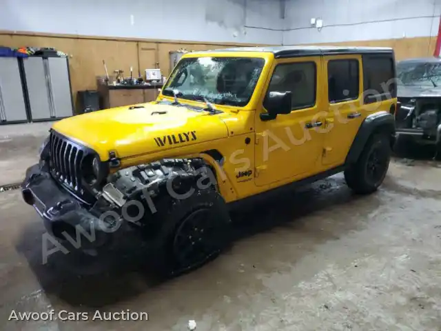 2020 Jeep Wrangler 1C4HJXDG4LW284590 — Copart auction photo 1
