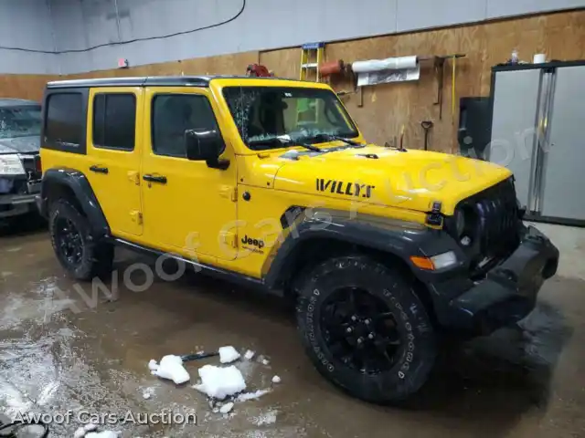 2020 Jeep Wrangler 1C4HJXDG4LW284590 — Copart auction photo 4