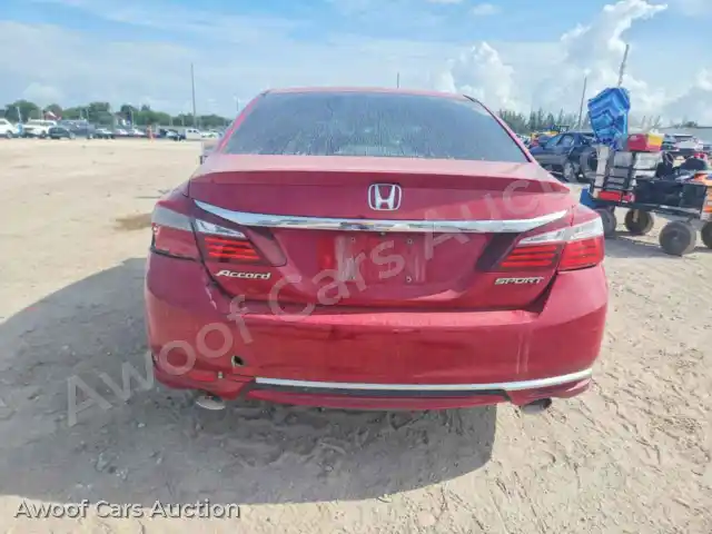 2016 Honda Accord 1HGCR2F56GA245943 — Copart auction photo 6