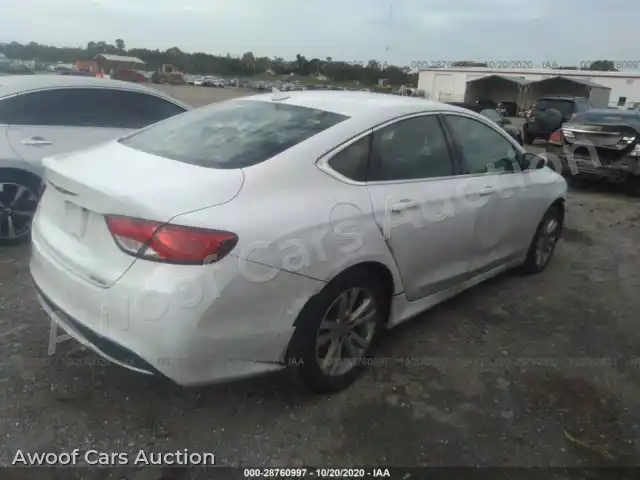 2016 Chrysler 200 1C3CCCAB2GN175826 — Iaai auction photo 4