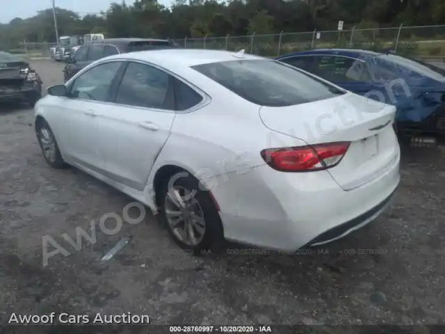 2016 Chrysler 200 1C3CCCAB2GN175826 — Iaai auction photo 3