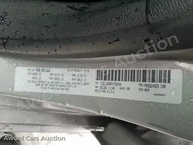 2015 Chrysler 200 1C3CCCAB0FN732344 — Copart auction photo 10