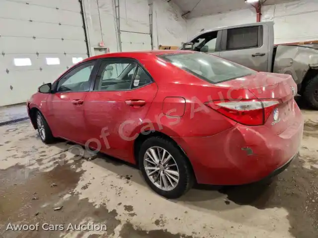 2014 Toyota Corolla 2T1BURHE5EC062296 — Copart auction photo 2