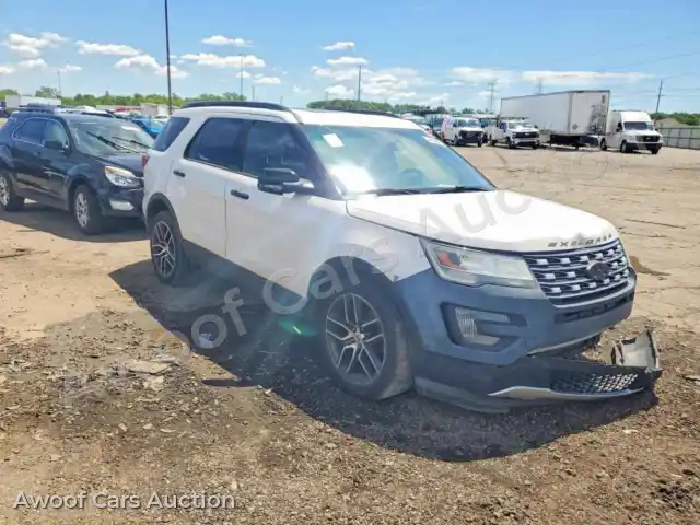 2016 Ford Explorer 1FM5K8GT0GGA49906 — photo 4 de la vente Copart