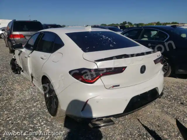 2021 Acura TLX 19UUB5F53MA003326 — photo 3 de la vente Copart