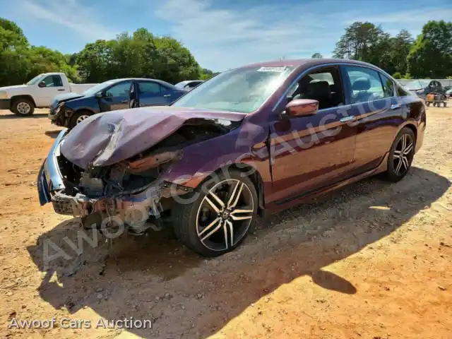 2017 Honda Accord 1HGCR2F56HA192758 — Copart auction photo 1