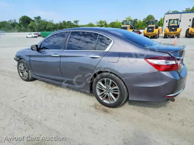 2017 Honda Accord 1HGCR2F5XHA070694 — photo 2 de la vente Copart