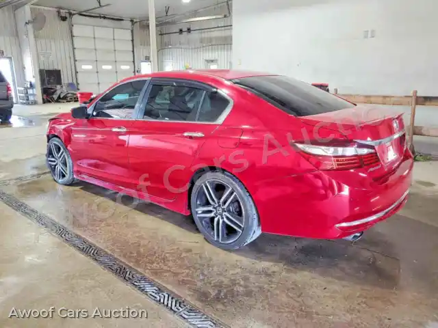 2016 Honda Accord 1HGCR2F5XGA096792 — Copart auction photo 2