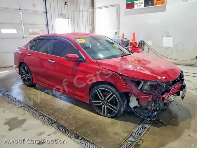 2016 Honda Accord 1HGCR2F5XGA096792 — Copart auction photo 4