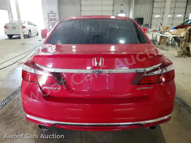 2016 Honda Accord 1HGCR2F5XGA096792 — Copart auction photo 6