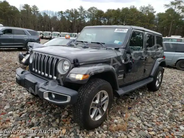2018 Jeep Wrangler 1C4HJXEG9JW141937 — Copart auction photo 2