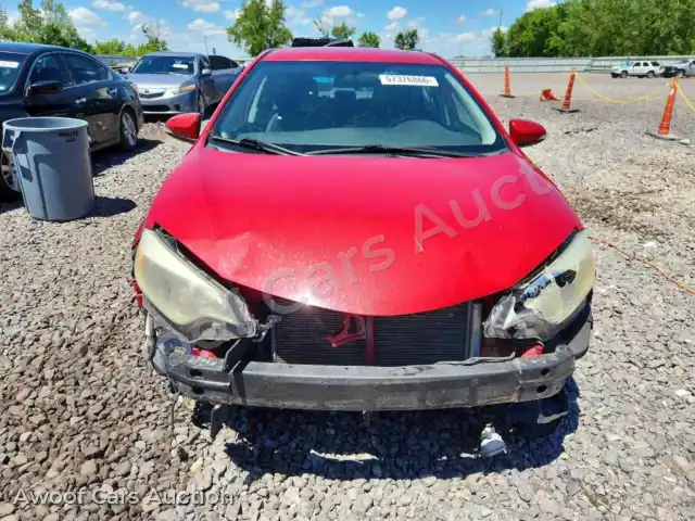 2015 Toyota Corolla 2T1BURHE5FC395700 — Copart auction photo 5