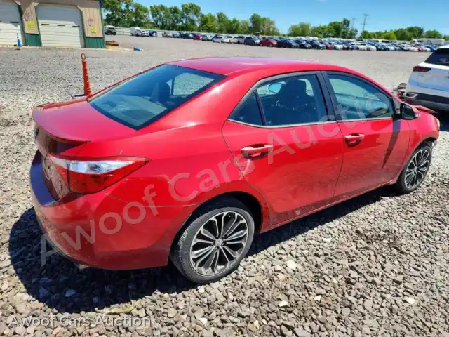 2015 Toyota Corolla 2T1BURHE5FC395700 — Copart auction photo 3