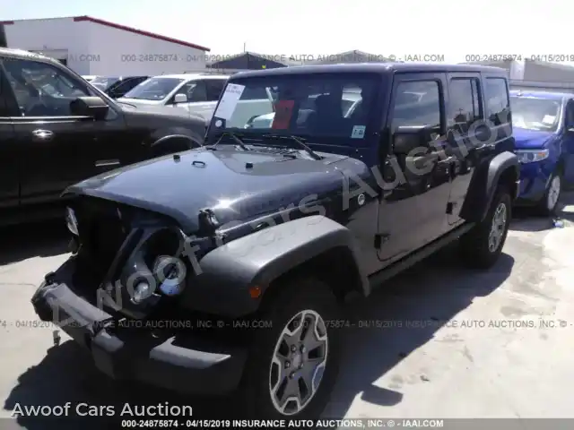 2016 Jeep Wrangler Unlimited 1C4HJWFG3GL216277 — Iaai auction photo 2