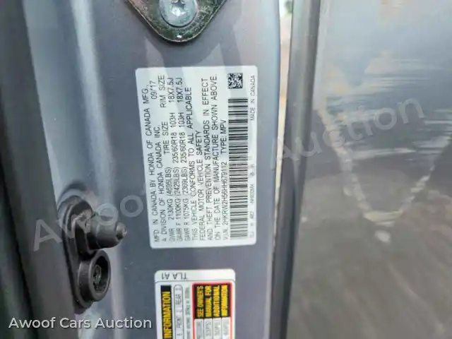 2017 Honda CRV 2HKRW2H56HH679112 — Copart auction photo 13