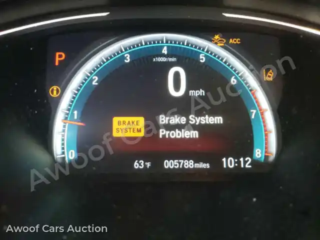 2020 Honda Civic 19XFC1F33LE208569 — Copart auction photo 8