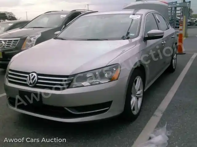 2014 Volkswagen Passat 1VWBT7A30EC065242 — Manheim auction photo 1