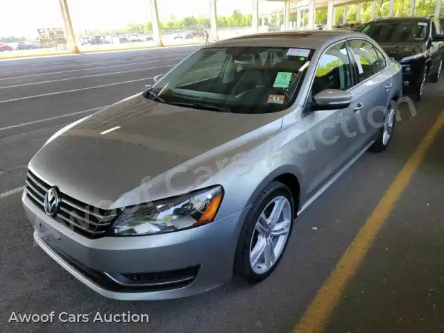 2014 Volkswagen Passat 1VWBT7A30EC065242 — Manheim auction photo 1