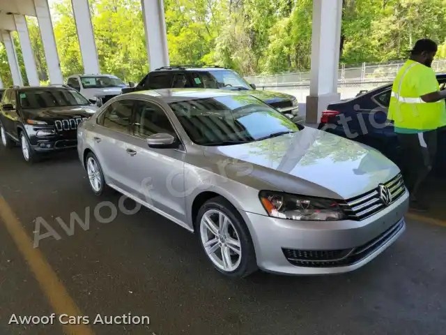 2014 Volkswagen Passat 1VWBT7A30EC065242 — Manheim auction photo 3