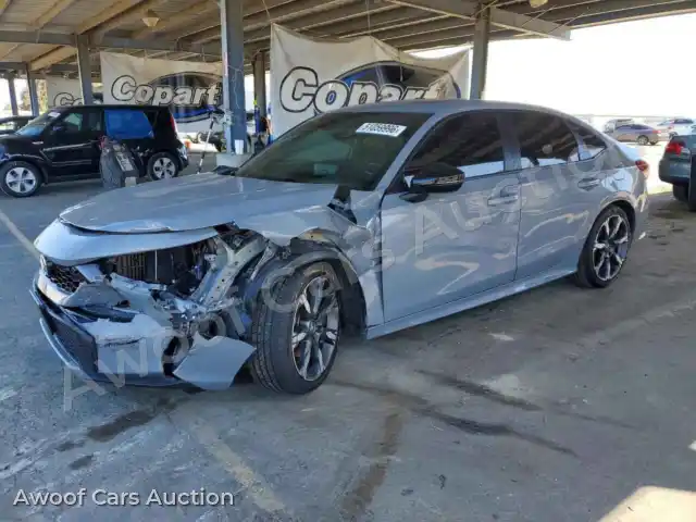 2025 Honda Civic 2HGFE4F86SH306295 — Copart auction photo 1