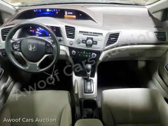 2012 Honda Civic 19XFB2F51CE016299 — Copart auction photo 8