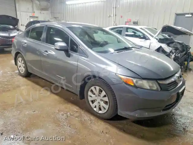 2012 Honda Civic 19XFB2F51CE016299 — Copart auction photo 4