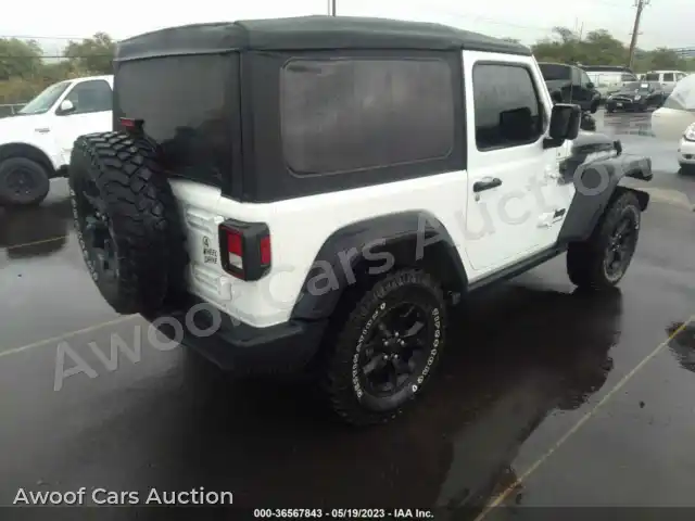 2021 Jeep Wrangler 1C4GJXAG3MW634437 — Iaai auction photo 4