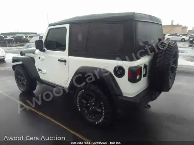 2021 Jeep Wrangler 1C4GJXAG3MW634437 — Iaai auction photo 3