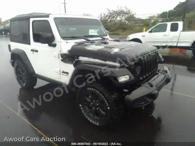 2021 Jeep Wrangler 1C4GJXAG3MW634437 — Iaai auction photo 1