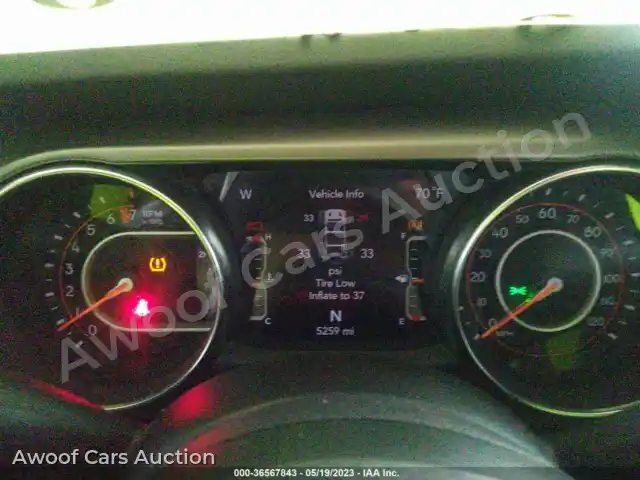 2021 Jeep Wrangler 1C4GJXAG3MW634437 — Iaai auction photo 7