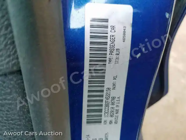 2015 Chrysler 200 1C3CCCBB2FN522150 — Copart auction photo 10