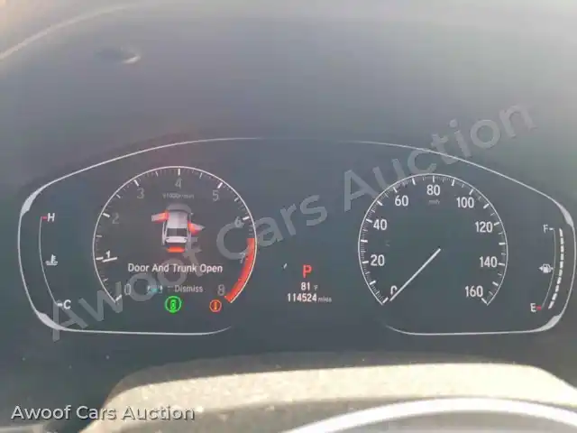 2019 Honda Accord 1HGCV1F18KA022444 — hoton gwanjo Copart na 9