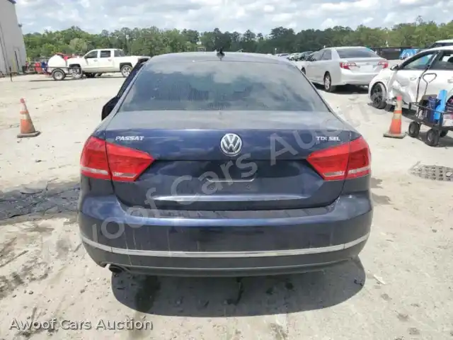 2014 Volkswagen Passat 1VWCN7A33EC080820 — Copart auction photo 6