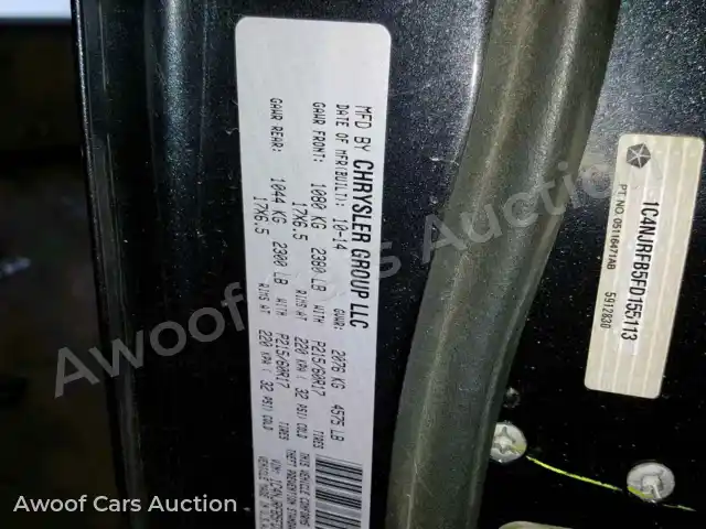 2015 Jeep Patriot LA 1C4NJRFB5FD155113 — Copart auction photo 10