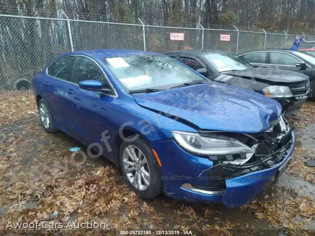 2016 Chrysler 200 1C3CCCAB0GN112028 — Iaai auction photo 1