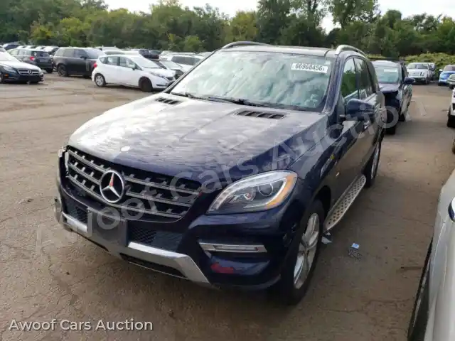 2012 Mercedes-Benz M-Class 4JGDA5HB8CA088100 — Copart auction photo 1