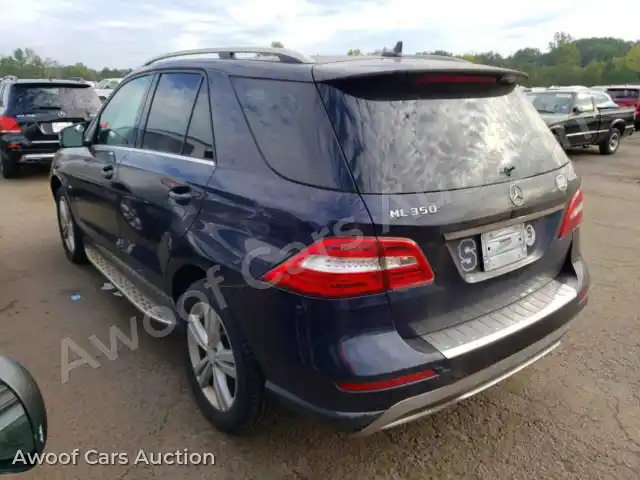 2012 Mercedes-Benz M-Class 4JGDA5HB8CA088100 — Copart auction photo 2
