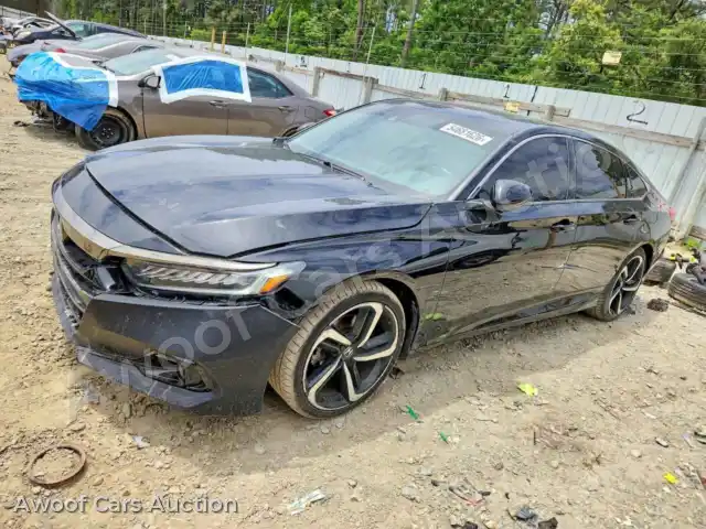 2021 Honda Accord 1HGCV2F37MA008206 — Copart auction photo 1