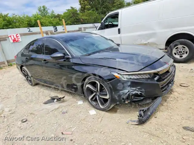 2021 Honda Accord 1HGCV2F37MA008206 — Copart auction photo 4
