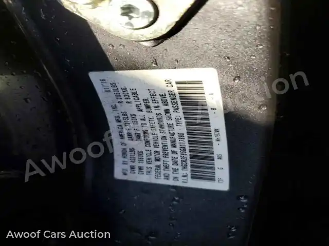 2016 Honda Accord 1HGCR2F85GA117980 — photo 12 de la vente Copart