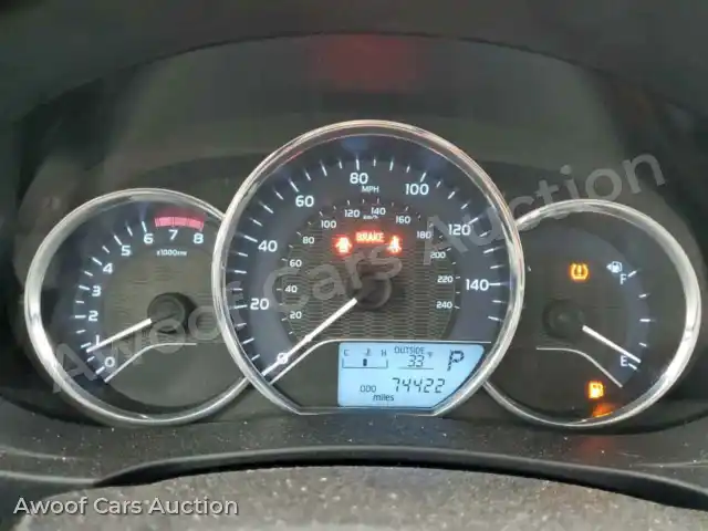 2016 Toyota Corolla 2T1BURHEXGC487144 — Copart auction photo 9