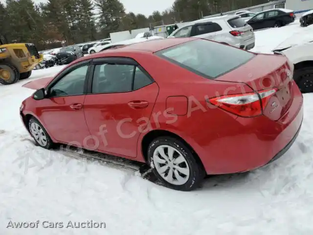 2016 Toyota Corolla 2T1BURHEXGC487144 — Copart auction photo 2