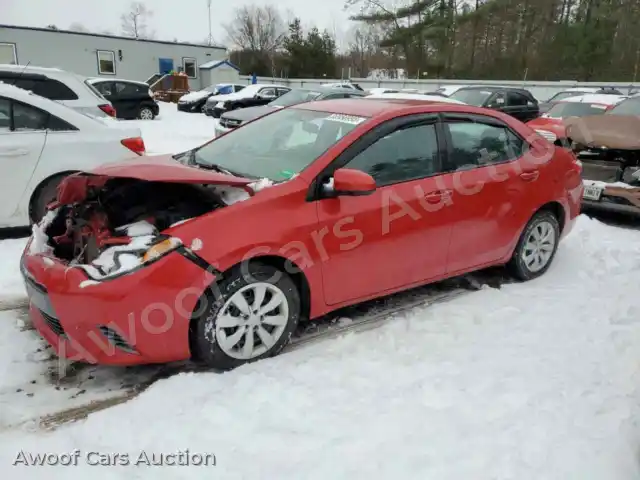 2016 Toyota Corolla 2T1BURHEXGC487144 — Copart auction photo 1