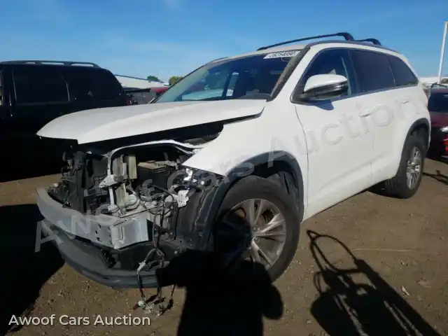 2015 Toyota Highlander 5TDKKRFH4FS064374 — Copart auction photo 2