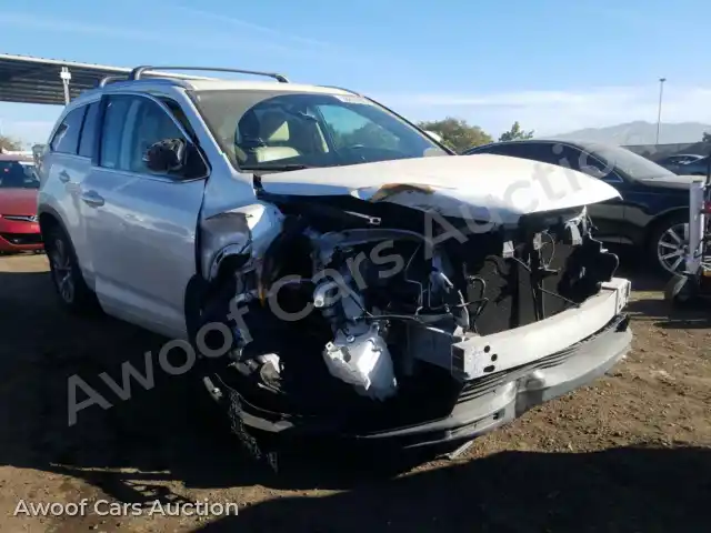 2015 Toyota Highlander 5TDKKRFH4FS064374 — Copart auction photo 1