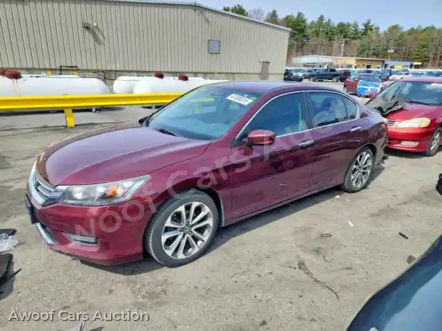 2014 Honda Accord 1HGCR2F55EA114578 — Copart auction photo 1
