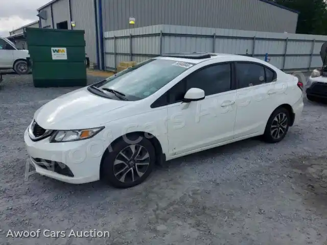 2013 Honda Civic 19XFB2F81DE062159 — Copart auction photo 1