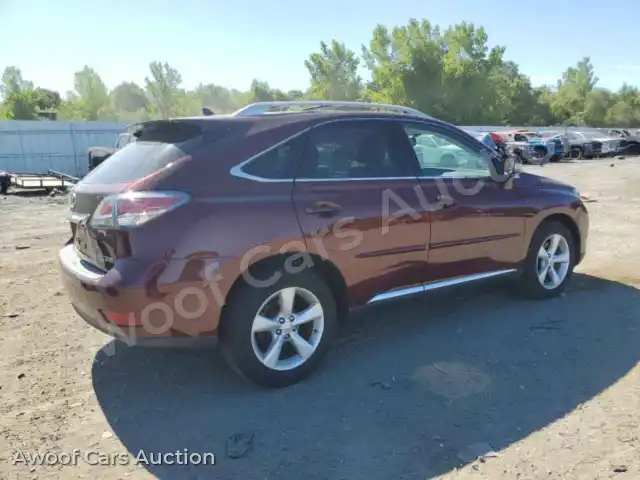 2013 Lexus RX350 2T2BK1BA8DC169835 — photo 3 de la vente Copart